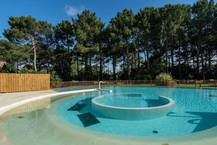 Maison Sur Golf Avec Piscine Chauffee A Lacanau Ocean Exterior foto