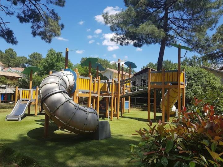 Maison Sur Golf Avec Piscine Chauffee A Lacanau Ocean Exterior foto